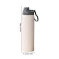 thumbnail image 3 of Yzans Insulated Water Bottle,Stainless Steel Vacuum Flask,Direct Drink Travel Cup,9.84in Leakproof, 3 of 6
