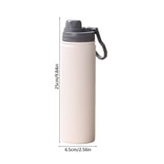 Kieccall 25.4 fl oz Stainless Steel Insulated Thermos Durable Mug for Hot Cold Drinks Home Office Daily Use
