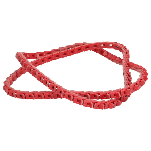 Lathe V Belt, Vibration Damping High Strength 5 Feet Easy To Install Adjustable Link V Belt For Woodworking Machinery