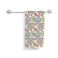 thumbnail image 3 of KLL Paisley Floral 5 Ultra Absorbent & Soft Hand Towels for Bath, Hand, Face, Gym and Spa-27.5x16in, 3 of 7