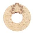 thumbnail image 1 of Guitar Chord Wheel Wooden Melody Tool Circle Wooden Musical Educational Tool For Notes Chords Musical Instruments, 1 of 10