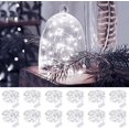 thumbnail image 1 of Guirnalda de luces LED de 66 pies, 200 luces LED impermeables para exteriores, 8 modos, decoración de dormitorio, luces centelleantes para decoración navideña de jardín de habitación de niña (blanco c, 1 of 4