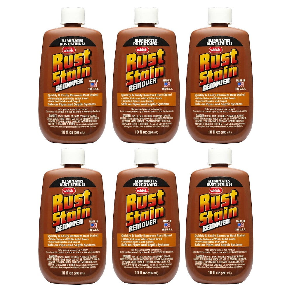 Whink Rust Stain Remover 10 fl oz, 6 Pack