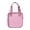 Pink Solid, variant on Ello Floral Pattern Insulated Neoprene Lunch Tote with Zipper, Sage