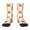 1 Black, variant on Cartoon Squirrel Pattern Children's Socks, Socks Gifts ,kids Crew Soft Cotton Socks , Moisture-Wicking, Durable, Ideal for Daily Wear & Sports