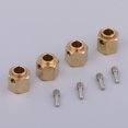 thumbnail image 3 of Runquan 4Pcs 11mm Roue Moyeu Laiton Adaptateur Hexagonal Adaptateur Hexagonal pour 1/10 4 RC Crawler, 3 of 8
