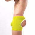 thumbnail image 5 of Lilgiuy Men's Boxer Three Points Shorts Mesh Breathable Panties Fall Fashion 2022 Spring Winter, 5 of 5