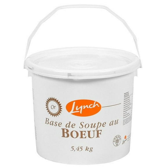 Lynch Gold Beef Soup Base, No Added Msg | 12LB/Unit, 1 Unit/Case