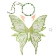 thumbnail image 1 of 4pcs Halloween Set For Girls Women Ears Wand Flower Headband For Cosplay, 1 of 7