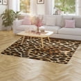 thumbnail image 3 of Animal Cheetah Print Soft Comfy Area Rugs Carpet Suitable for Living Room Kitchen Bedroom Laundry Room Home Decorations 47"x 31.5", 3 of 6