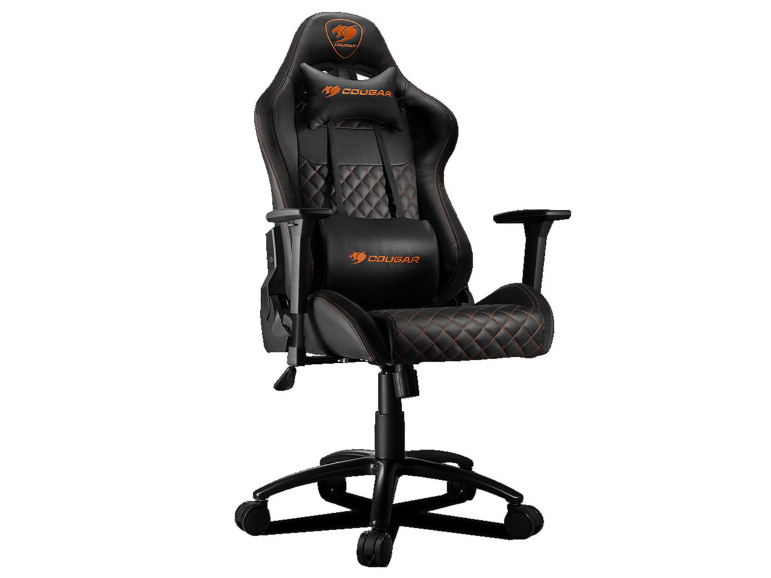 COUGAR Armor EVO Royal, Gaming Chair with Integrated 4-way Lumbar Support,  Magnetic Neck Pillow, 180º Reclining, 4D Armrest 