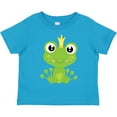 thumbnail image 3 of Inktastic Cute Frog, Green Frog, Frog Prince, Crown Boys or Girls Toddler T-Shirt, 3 of 5