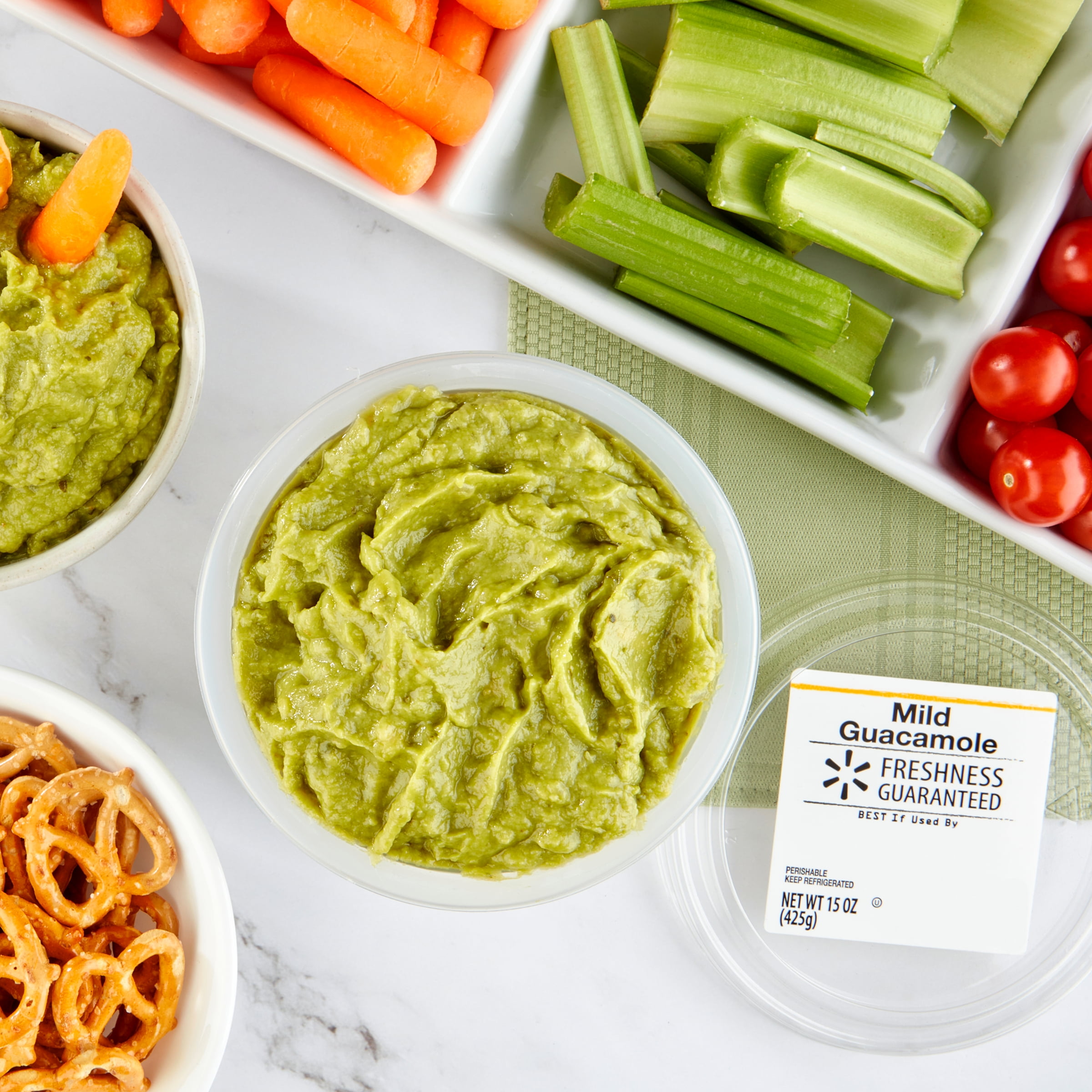 Freshness Guaranteed Mild Guacamole, 15 oz Tub