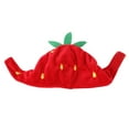 thumbnail image 3 of Pet Hats Dog Ears Warm Head Wrap Funny Cat Strawberry Headgear for Holiday Decoration, 3 of 8
