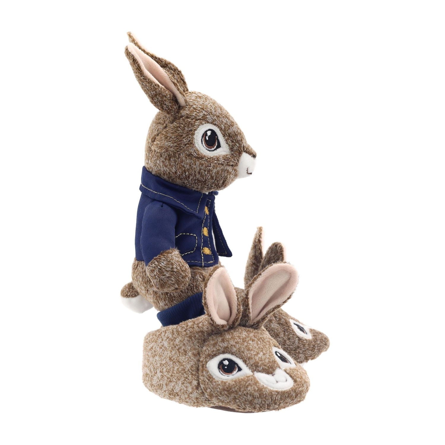 Façon de célébrer les bottines de Peter Rabbit avec jouet
