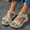thumbnail image 5 of Dakaela Women's Walking Sandals Strappy Summer Hiking Sport Shoes Athletic Workout Gym Slip on Sneakers with Arch Support Size 7.5, 5 of 8