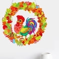 thumbnail image 4 of Cuadros Decorativos 5D DIY diamante pintura cristal gallo corona puerta colgante decoración (GT2019) DQrwqpou Nuevos Originales, 4 of 8