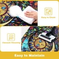 thumbnail image 5 of Boho Kitchen Rugs Set of 2 Sun Moon Kitchen Mats for Floor Anti Fatigue Mats for Kitchen Floor, Floral Kitchen Rugs Non Slip Washable Mystic Aesthetic Kitchen Floor Mat, 18''''x 30''''+18'''' x 48'''', 5 of 5