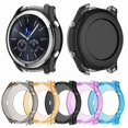 thumbnail image 3 of CIRUTVAL 2/3Pack Soft Silicone Protective Case for Samsung Gear S3 Classic Cover,Shock-Proof  Anti-scratch Cover Case with Transparent Anti-Fall R770 Frame Smartwatch Accessories for Men Women, 3 of 6