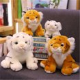 thumbnail image 2 of Cute Cartoon Simulation Tiger Shape Plush Doll Toy Stuffed Pillow for Kids, 2 of 7