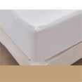 thumbnail image 4 of Taibuwu Terry Cloth Fitted Sheet Queen Size Waterproof with Elastic All Around Fits Mattress Protector Cover 18 Inch Deep Pocket Fitted Bed Sheet Only, 4 of 7