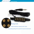 thumbnail image 4 of 2 Pack 12 Sound Hole Guitar Pickup, Classic Transducer Pickups Electric Volume Pickup Accessories for Acoustic Guitar, 4 of 6