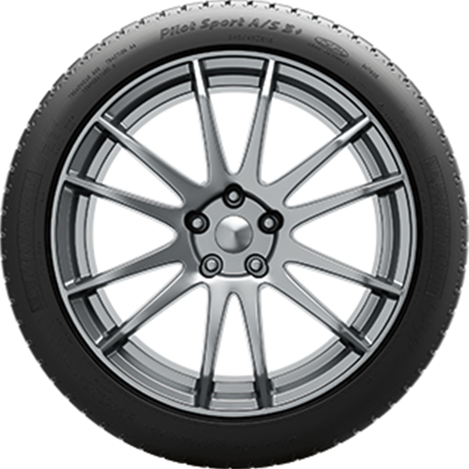 Michelin Pilot Sport A/S 3+ UHP All Season 235/55ZR19 105Y XL Passenger Tire - image 2 of 4