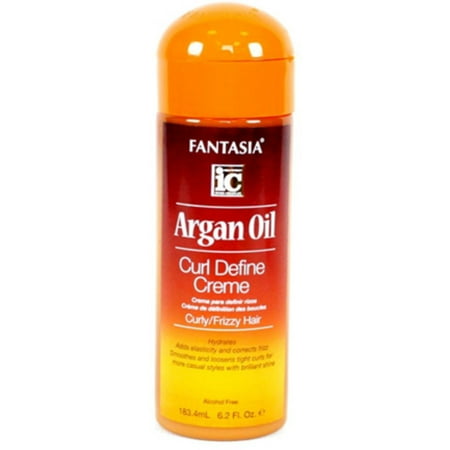 Fantasia Argan Oil Curl Define, 6.2 oz (Best Product To Define Curls In Black Hair)
