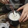 thumbnail image 5 of Multifunctional Aluminum Camping Cooker Pots Portable Rice Cooker 25 Minutes Cooking Time Pressure Outdoor Hiking, 5 of 9