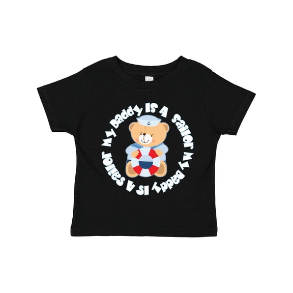 Inktastic My Daddy is a Sailor Boys Boys Toddler T-Shirt