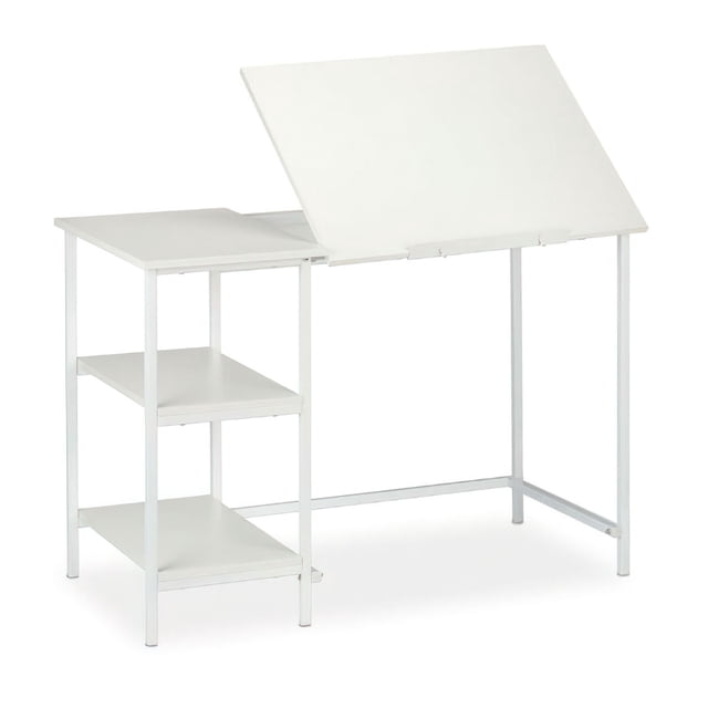 Escritorio para computadora mesa de dibujo con soporte inclinable ilios innova restirador extensible negro