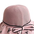 thumbnail image 5 of QSAWXQZ Women's Bucket Hat Bow Foldable Soft Brim Summer Beach Sun Hat Lightweight Travel Headwear Free Size, 5 of 5