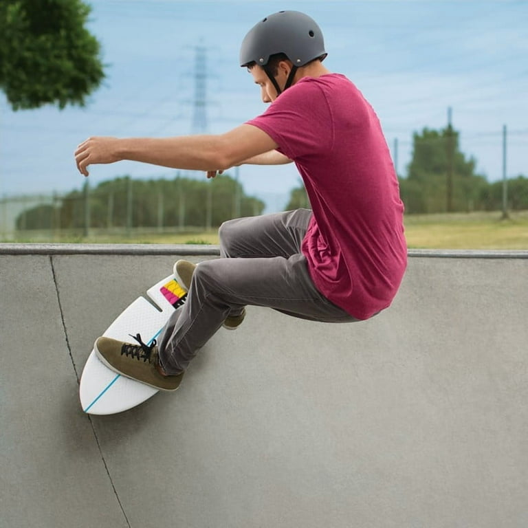 RIPSURF リップサーフ キャスターボード バランスボード スケートボード トレーニング スポーツ 運動 体幹 練習 キッズ 大人 / RIPSURF Caster Board Balance Board Training Skate Razor RipSurf Caster Board, 76mm Pivoting Skateboard - Multicolor