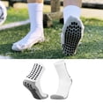 thumbnail image 2 of Calcetines antideslizantes de fútbol, ​​calcetines de fútbol para hombre, calcetines de tubo cortos antideslizantes con puntos, calcetines de entrenamiento transpirables, 2 of 8