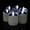 #1 Multicolor, variant on Djunllk 18 Piece Pillar Solar Candle Lights LED Flameless Candles Set, IP44 Solar Votive Candles Tea Lights Outdoor Waterproof Splash-Resistant Lightweight & Portable