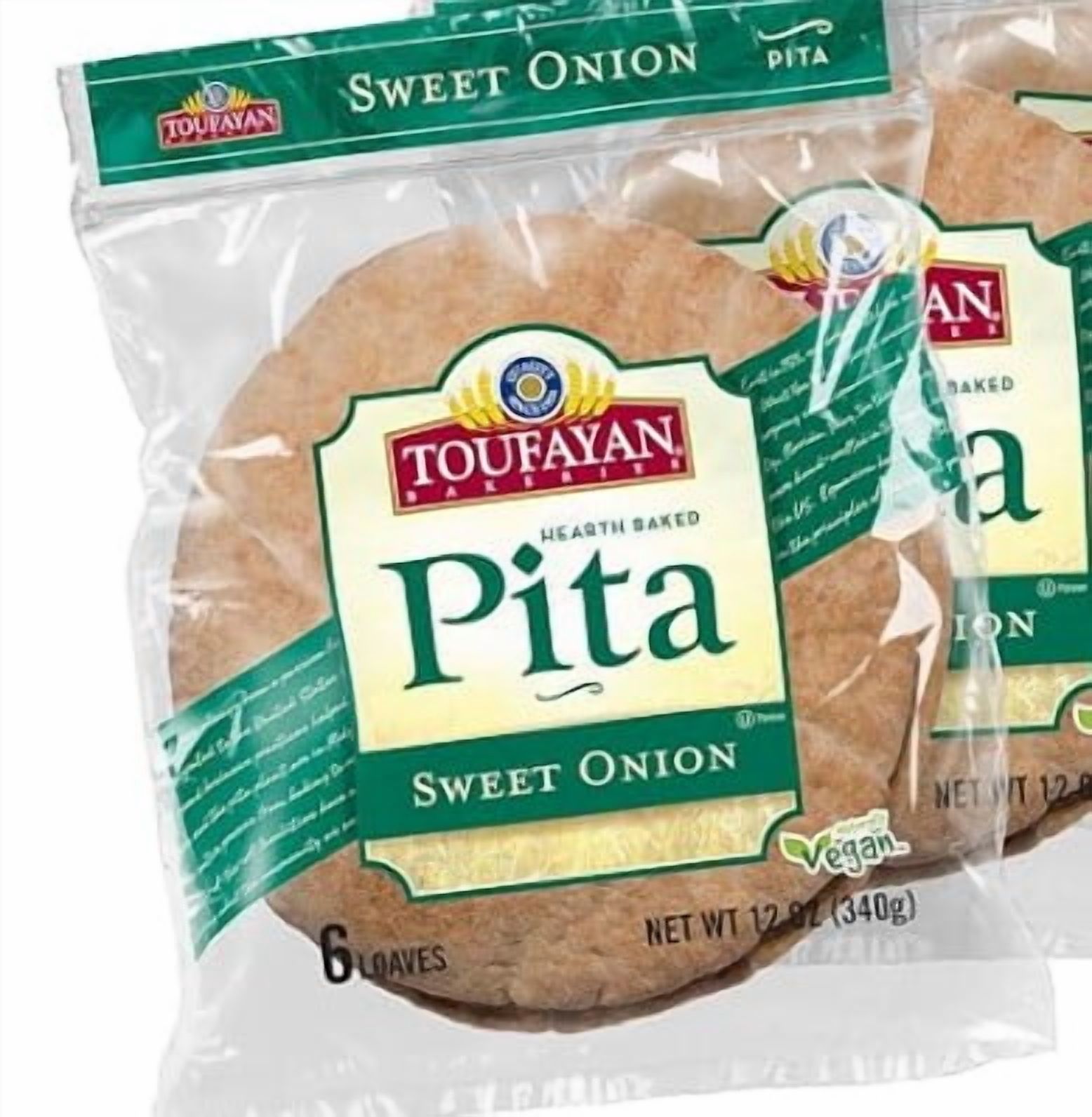 Toufayan 4 Assorted Pita Bread | Vegan | Kosher (4 Pack)