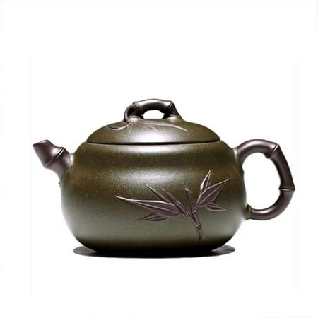 Chinese Zisha Teaware Home Beauty Teapot Custom Yixing Purple Clay Tea Pot 250ml Hand-carved Filter Tea Infuser