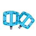 thumbnail image 1 of Ztto 1 par de bicicletas Pedal plano Antideslizante Color Sólido Ciclismo Al Aire Libre Ciclismo Pedales de Montaña Pedales Ciclo Piezas Componente Ajuste Azul seitruly OD002861-03B, 1 of 7