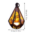 thumbnail image 3 of Halloween Small Pumpkin Night Light, Halloween Jack O Lantern Pumpkin Decoration with Handheld Design, Glowing Pumpkin Lamp Ornament for Party Home Tabletop Decor, 3 of 4