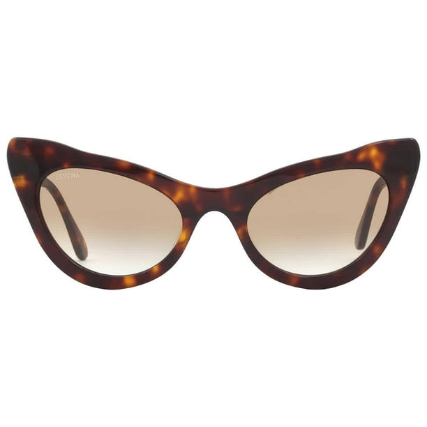 Gafas de sol BERTHA BRSIT104-2 Cat Eye para mujer color tortuga