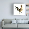 thumbnail image 2 of Trademark Fine Art Johan Teyler  Teyler Roosters I Canvas Wall Art, 2 of 4