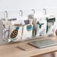 thumbnail image 5 of Organizador Colgante De Almacenamiento Para Cabecero, Soporte Multibolsillo Para Dormitorio, Cama, Litera, Rieles De Hospital, Cesta Colgante De Pared Grande Kearding HA023365-00, 5 of 7