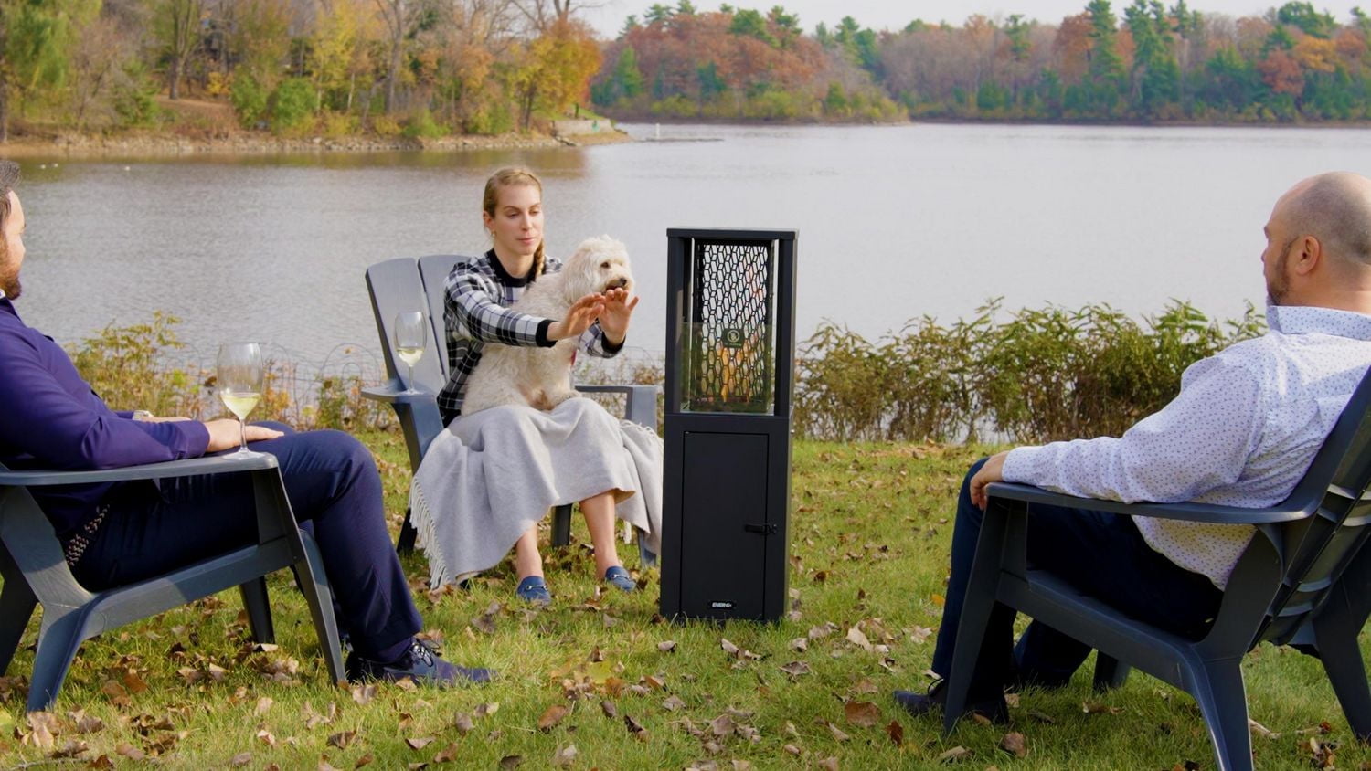 EnerG+ Outdoor Wood Pellet Patio Heater