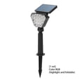 thumbnail image 4 of Bewildely Light Jardín al aire libre Camino solar Lámpara de noche impermeable Patio inalámbrico Parque Iluminación Caminar Paisaje Automático Iluminación y accesorios RGB 3000K 6000K Bewildely HA072729-03, 4 of 6