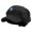 Black, variant on Colorful Polor Bear Embroidered Cotton Elastic Newsboy Cap - Black OSFM