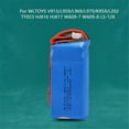thumbnail image 3 of ​Replacement 7.4V 1500mAh LiPo Battery w/ JST Plug - For WLToys L959/L969/L979 & HJ816/HJ817 1:12-1:14 RC Cars​​ Blue, 3 of 7