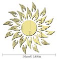 thumbnail image 5 of onlyliua Liquidación Ofertas Del Día Ofertas Prime Siglas Adhesivas y de Pared En Espejo Diseño y Flor Dorada Corazon y Sol, 5 of 5