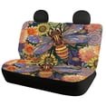 thumbnail image 2 of Pzuqiu Bee Mandala Car Seat Covers Easy Installation Car Seat Covers Full Set Easy to Install Interior Breathable Fit for Cars Truck, 2 of 10