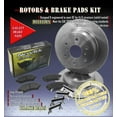 thumbnail image 2 of DK1510-1 Front Brake Rotors and Ceramic Pads and Hardware Set Kit, 2 of 8