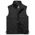 thumbnail image 4 of Chaleco de secado rápido para ocio al aire libre de primavera y verano para hombre, chaleco de fotografía con cuello Simple a la moda para hombre, 4 of 5